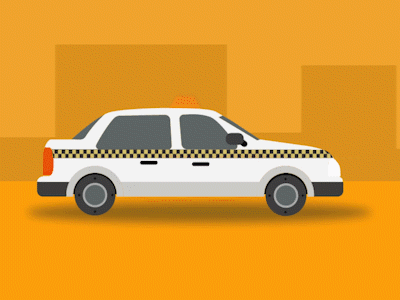 Taxi 2d animation 2danimation after affects after effects animation aftereffects animation car cartoon motion animation motiongraphics taxi app taxi car taxi driver