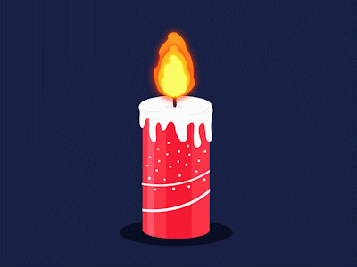 Candle Flame And Melt 2d animation 2danimation after affects after effects animation aftereffects animation candle candle flame candle melt flame melt motion animation motiongraphics