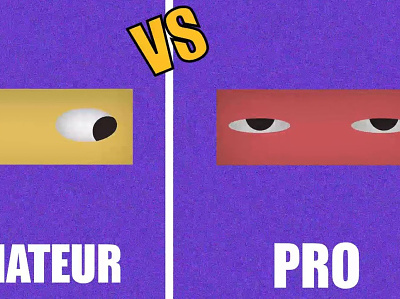 Amateur VS PRO - Eye Animation in After Effects after fx