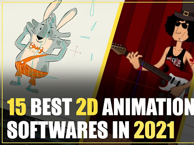2D Animation Softwares free animation software