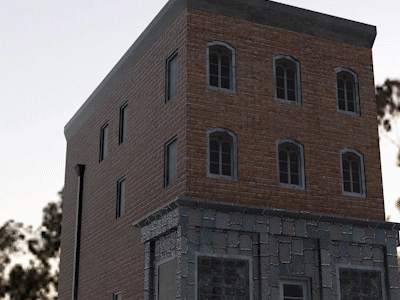 House after effects element 3d