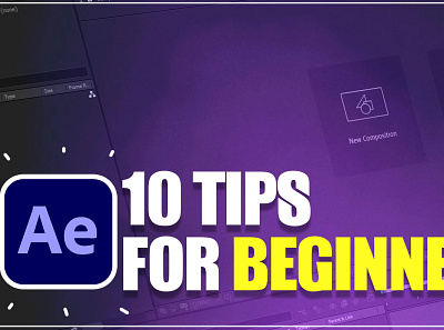 10 Tip and Tricks for Beginners - After Effects after effects round