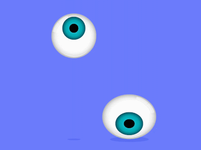 Eyes after effects squash and stretch