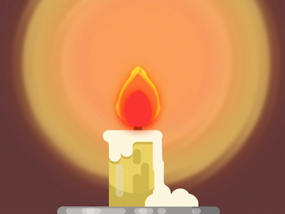 Candle 2danimation after affects after effects animation aftereffects animation cartoon illustration motion animation motiongraphics vector