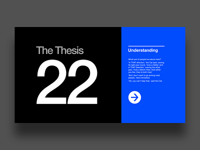 Contrast typography blue canon goldenratio inspiration typogaphy webdesign