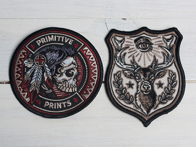 Tribal Nations & Stag Force - Embroidered Patches