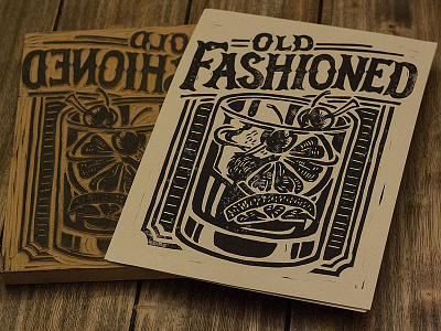 Old Fashioned - Block Print