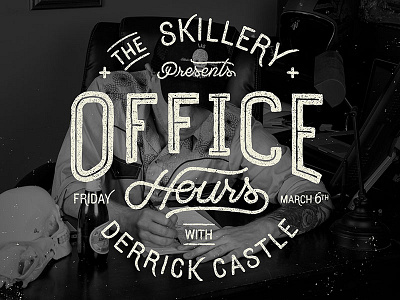 Office Hours with Derrick Castle derrick castle lettering nashville office hours qa skillery typography