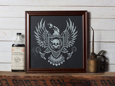 Burning Eagle - Limited Edition Print