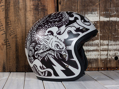 Electric Predators - Motorcycle Helmet