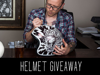 Custom Helmet - Giveaway