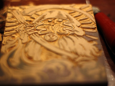 O' Death - block carving