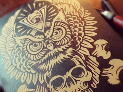 owl totem tattoo