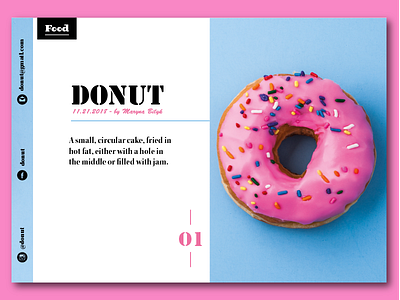 Donut a4 booklet brand branding brochure brochure design business card design editoreal epic flyer flyer design graphic illustrator magazine poster print shapes visual