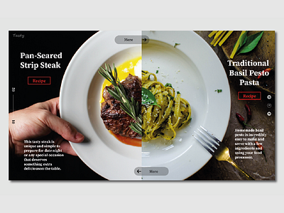 Tasty Landing Page