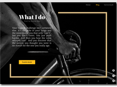 Landing Page black colors concept design graphic illustrator interface landing landingpage layout minimal minimalistic style ui ui design user interface ux web web design website