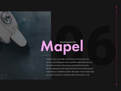 Mapel over pepperoni pizza clean nyc photography product typography ui