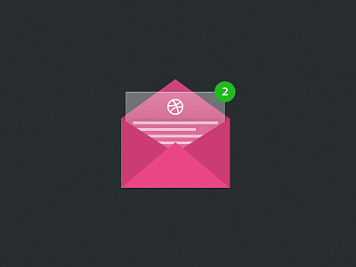 A chance to join Dribbble clean contest flat giveaway icon invitation invite