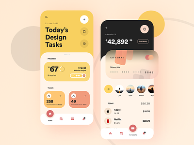TrackTasks 📌 app design icon interface mobile app ui ui design