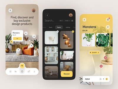 QuickShop 🎄 app design app ui icon interface mobil app search ui design ux design
