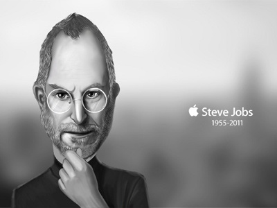 Steve Jobs illustration