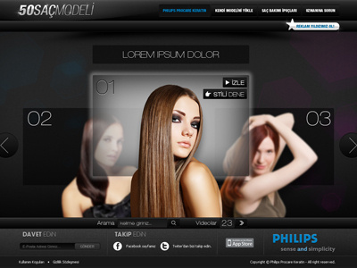 Philips Microsite