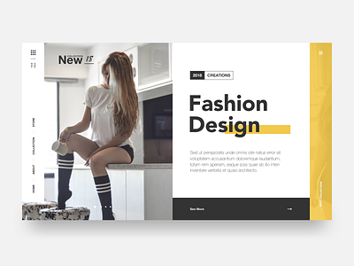 FDC Landing art art landing consept design landing fashion fashion app landing