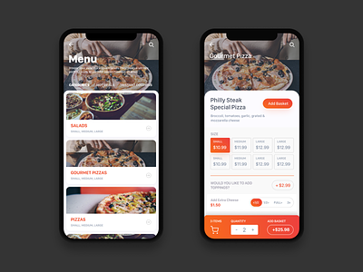 Delivery App app menu burger app delivery app dinner app food delivery pizza ios app restaurant menu app