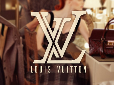 Louis Vuitton brand branding design fashion graphic design logo redesign style