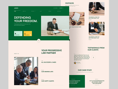 Law Firm Website - Jurist