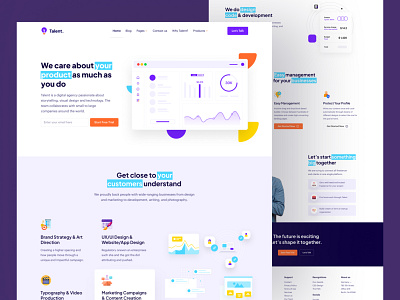 Product Landing Page Design design landing page ui product design ui uithut web template webdesign website website design