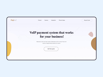 Payment website homepage animation header homepage interaction design interface iteraction layout minimal motion payment payment app styleguide trending uidesign web animation webdesign website websitedesign