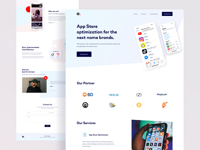 Apptuitive.tech - Website is Live! app store apptuitive branding design clean ui homepage design landingpage live minimal color software company web design website design