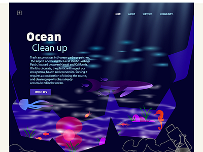 Vision illustrations ocean ocean life sea sea creatures ui website