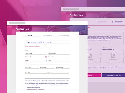 UI Design for platform to evaluate and manage projects app design management app management tool ui ui design web design