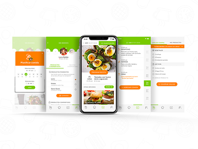 Sweep Us: Master project app design design food waste graphic design marvel planning sketch ui ui design ux web design