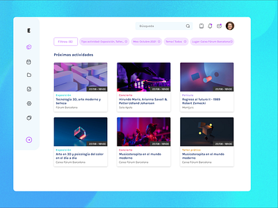 EVENTS - Platform to organize cultural events