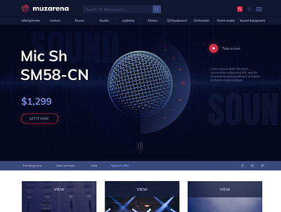 Online music marketplace UI UX app branding design icon logo ui ux web website