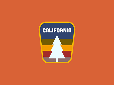 California Retro Patch