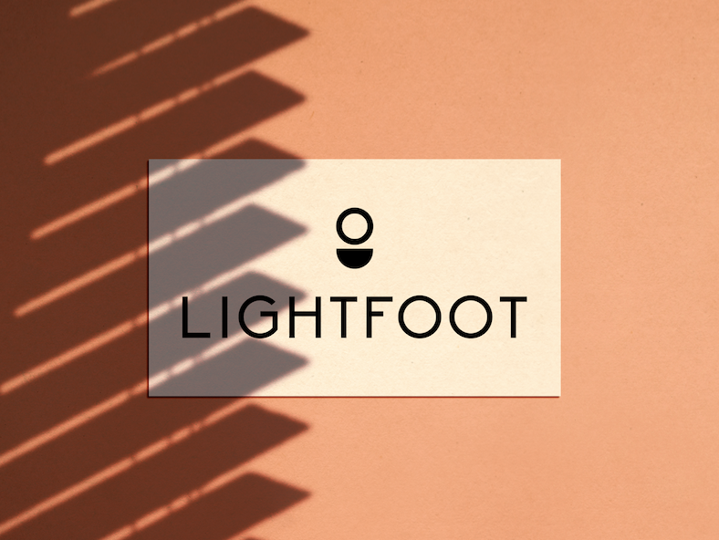 Lightfoot Logo by Caitlin Aboud on Dribbble