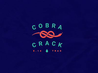 Cobra Crack 5.14 // Squamish, BC abstract beige branding caitlin aboud design illustration logo modern simple typography