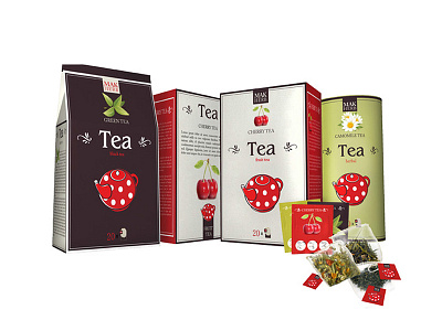 Tea Packaging Ana Androska art direction design labeling packaging