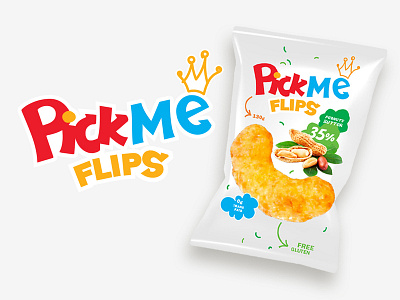 Pick Me Flips Ana Androska Designs design labeling logo packaging