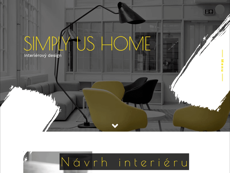 Simply Us Home - website design architecture onepage webdesign website