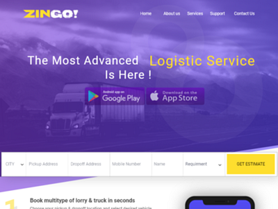 Zingo Website Shot