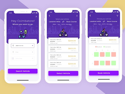 Vehicle Booking App