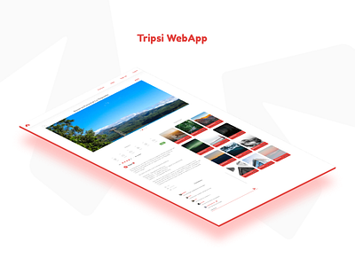 Tripsi WebApp preview travel travel app travel web travel website traveling trip tripsi