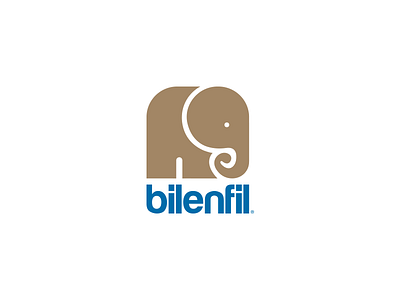 bilenfil design education elephant high information learn logo publishing school