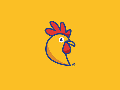 Chicken | Mark branding chicken corporate design food health illustration logo rooster