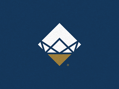 Crown Quartz, Logo branding company crown granite illustration logo marble quartz stone
